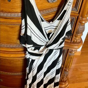 Cato 1845 sleeveless wrap dress